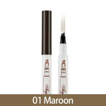 Waterproof Microblading Pen Paint For Eyebrow Tattoo Pen 4 Heads Liquid Eye Brow Makeup Ink Pencil Beauty Cosmetic Long Lasting