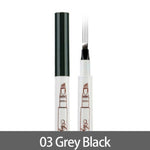 Waterproof Microblading Pen Paint For Eyebrow Tattoo Pen 4 Heads Liquid Eye Brow Makeup Ink Pencil Beauty Cosmetic Long Lasting