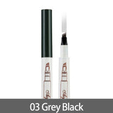 Waterproof Microblading Pen Paint For Eyebrow Tattoo Pen 4 Heads Liquid Eye Brow Makeup Ink Pencil Beauty Cosmetic Long Lasting