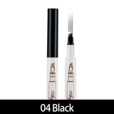 Waterproof Microblading Pen Paint For Eyebrow Tattoo Pen 4 Heads Liquid Eye Brow Makeup Ink Pencil Beauty Cosmetic Long Lasting