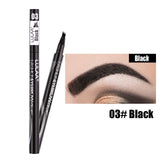 4Color Liquid Eyebrow Enhancer Eyebrow Tattoo Pen Sketch Waterproof Eyebrow Pencil 4 Head Long-lasting Eye Makeup