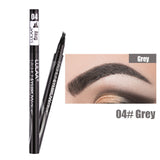 4Color Liquid Eyebrow Enhancer Eyebrow Tattoo Pen Sketch Waterproof Eyebrow Pencil 4 Head Long-lasting Eye Makeup