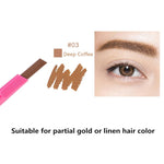 1pcs Eyebrow Pencil  Waterproof Crayon Sourcil  Brow Pencil  Long- Lasting Makeup  Beauty  Lapiz De Ojos Crema Kosmetyki Do Brwi